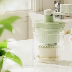 Ice Shaver and Snow Cone Machine - Premium Portable Ice Crusher and Shaved Ice Machine with Free Ice Cube Trays - BPA Free