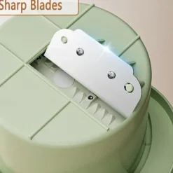 Ice Shaver and Snow Cone Machine - Premium Portable Ice Crusher and Shaved Ice Machine with Free Ice Cube Trays - BPA Free