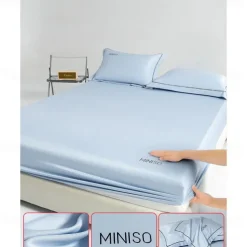Ice Silk Bed Sheet One-piece Comfortable Summer Cool Bed Cover Mattress Cover Dust Cover Protection