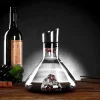 Iceberg Waterfall Quick Red Wine Decanter Hip Jug European Creative Crystal Glass Filter Wine Dispenser