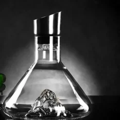 Iceberg Waterfall Quick Red Wine Decanter Hip Jug European Creative Crystal Glass Filter Wine Dispenser