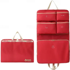 7-in-1 Clothing Organizer Set, Foldable Travel Storage Bags, Hanging Luggage Organizer, Underwear Dividers for Efficient Packing