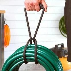 24-Inch Heavy-Duty Storage Strap with Handle - Durable Adjustable and Versatile Organizer for Extension Cords Hoses and More - Perfect for Home Garage Boat RV and Outdoor Use