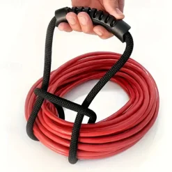 24-Inch Heavy-Duty Storage Strap with Handle - Durable Adjustable and Versatile Organizer for Extension Cords Hoses and More - Perfect for Home Garage Boat RV and Outdoor Use