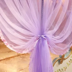 79inch Mosquito Net for Bed with Stainless Steel Bracket Increase Space Gorgeous Mosquito Net Tent Heightening Enlarge Encryption Dustproof