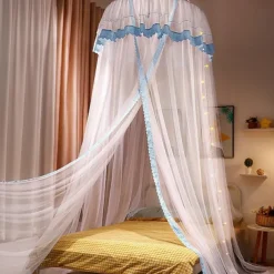 Indoor Mosquito Canopy Net with Top Easy Installation Suitable for Couples Family Encryption Thickening Version