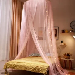 Indoor Mosquito Canopy Net with Top Easy Installation Suitable for Couples Family Encryption Thickening Version