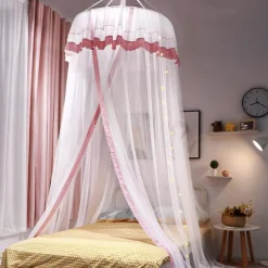 Indoor Mosquito Canopy Net with Top Easy Installation Suitable for Couples Family Encryption Thickening Version