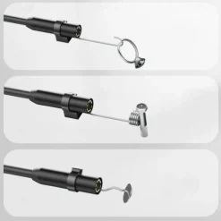 Industrial Borescope for Android, 200W Pixel Endoscope with 25FPS Image Transmission, IP67 Waterproof, TYPE-C Interface, MFI Certified, Ideal for Automotive and Home Inspections