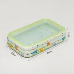 Inflatable Home Ocean Ball Pool, PVC Material, Multiple Components Included, No Electricity Required, for Yard, Indoor, Festival Gift