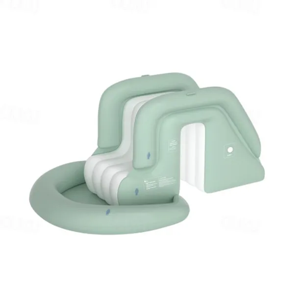 Inflatable Swimming Pool, Family Swimming Pool, Kids Pools with Sunshade for Indoor, Outdoor, Garden, Backyard