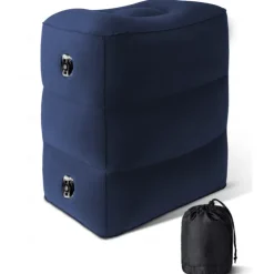 Inflatable Travel Pillow for Kids and Adults, Adjustable Height Airplane Pillow for Sleeping on the Go, Suitable for Office