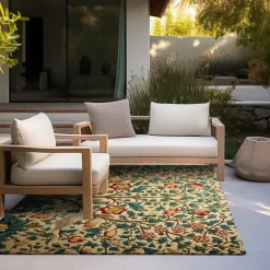 Inspired by William Morris Area Rug Kitchen Mat Non-Slip Oil Proof Floor Mat Livingroom Rug Indoor Outdoor Mat Bedroom Decor Bathroom Mat Entrance Rug Door Mat Bird Tree of Life