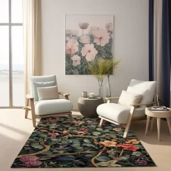 Inspired William Morris Area Rug Kitchen Mat Non-Slip Oil Proof Floor Mat Livingroom Rug Indoor Outdoor Mat Bedroom Decor Bathroom Mat Entrance Rug Door Mat