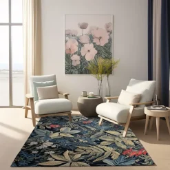 Inspired William Morris Area Rug Kitchen Mat Non-Slip Oil Proof Floor Mat Livingroom Rug Indoor Outdoor Mat Bedroom Decor Bathroom Mat Entrance Rug Door Mat