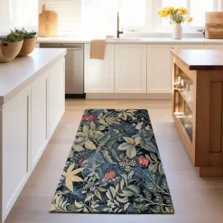 Inspired William Morris Area Rug Kitchen Mat Non-Slip Oil Proof Floor Mat Livingroom Rug Indoor Outdoor Mat Bedroom Decor Bathroom Mat Entrance Rug Door Mat