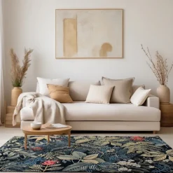 Inspired William Morris Area Rug Kitchen Mat Non-Slip Oil Proof Floor Mat Livingroom Rug Indoor Outdoor Mat Bedroom Decor Bathroom Mat Entrance Rug Door Mat