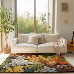 Inspired William Morris Area Rug Kitchen Mat Non-Slip Oil Proof Floor Mat Livingroom Rug Indoor Outdoor Mat Bedroom Decor Bathroom Mat Entrance Rug Door Mat