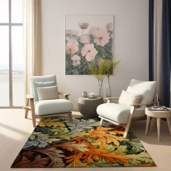 Inspired William Morris Area Rug Kitchen Mat Non-Slip Oil Proof Floor Mat Livingroom Rug Indoor Outdoor Mat Bedroom Decor Bathroom Mat Entrance Rug Door Mat