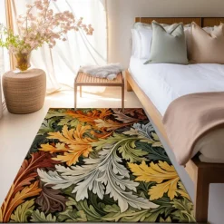 Inspired William Morris Area Rug Kitchen Mat Non-Slip Oil Proof Floor Mat Livingroom Rug Indoor Outdoor Mat Bedroom Decor Bathroom Mat Entrance Rug Door Mat