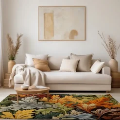 Inspired William Morris Area Rug Kitchen Mat Non-Slip Oil Proof Floor Mat Livingroom Rug Indoor Outdoor Mat Bedroom Decor Bathroom Mat Entrance Rug Door Mat