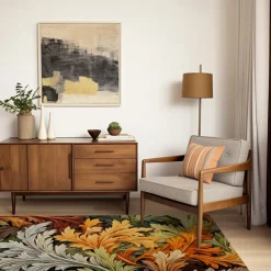 Inspired William Morris Area Rug Kitchen Mat Non-Slip Oil Proof Floor Mat Livingroom Rug Indoor Outdoor Mat Bedroom Decor Bathroom Mat Entrance Rug Door Mat