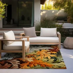 Inspired William Morris Area Rug Kitchen Mat Non-Slip Oil Proof Floor Mat Livingroom Rug Indoor Outdoor Mat Bedroom Decor Bathroom Mat Entrance Rug Door Mat