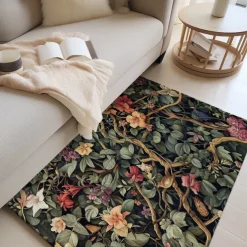 Inspired William Morris Area Rug Kitchen Mat Non-Slip Oil Proof Floor Mat Livingroom Rug Indoor Outdoor Mat Bedroom Decor Bathroom Mat Entrance Rug Door Mat