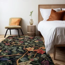 Inspired William Morris Area Rug Kitchen Mat Non-Slip Oil Proof Floor Mat Livingroom Rug Indoor Outdoor Mat Bedroom Decor Bathroom Mat Entrance Rug Door Mat