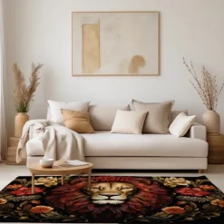 Inspired William Morris Area Rug Kitchen Mat Non-Slip Oil Proof Floor Mat Livingroom Rug Indoor Outdoor Mat Bedroom Decor Bathroom Mat Entrance Rug Door Matg Door Mat