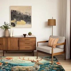 Inspired William Morris Area Rug Kitchen Mat Non-Slip Oil Proof Floor Mat Livingroom Rug Indoor Outdoor Mat Bedroom Decor Bathroom Mat Entrance Rug Door Matg Door Mat