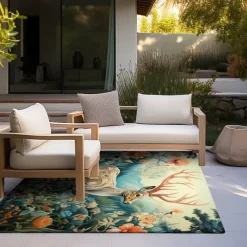 Inspired William Morris Area Rug Kitchen Mat Non-Slip Oil Proof Floor Mat Livingroom Rug Indoor Outdoor Mat Bedroom Decor Bathroom Mat Entrance Rug Door Matg Door Mat