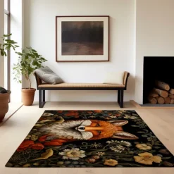 Inspired William Morris Area Rug Kitchen Mat Non-Slip Oil Proof Floor Mat Livingroom Rug Indoor Outdoor Mat Bedroom Decor Bathroom Mat Entrance Rug Door Matg Door Mat