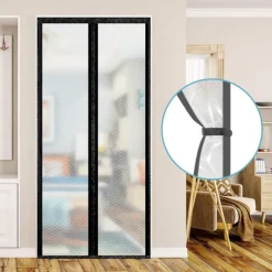 Insulated Door Screen, Door Curtain, Thermal Magnetic Self-Sealing EVA, Keep Cold Out Door Cover Auto Closer for Kitchen, Bedroom, Air Conditioner Room
