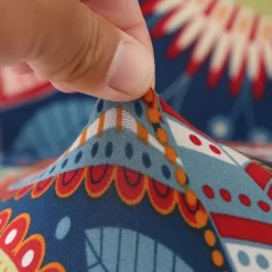 Jacquard Fabric Armless Sofa Bed Cover Sofa New Year Decor Slipcovers Stretch Protector Elastic Bench Cover