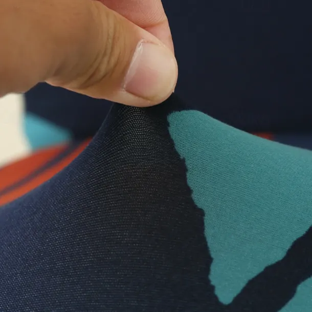 Jacquard Fabric Armless Sofa Bed Cover Sofa New Year Decor Slipcovers Stretch Protector Elastic Bench Cover