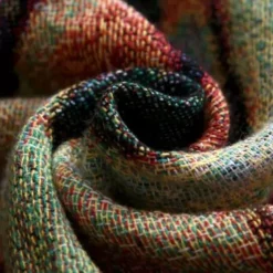 Jacquard Woven Tapestry Gobelin Aubusson Wall Art Hanging Aubusson Large Tapestry Reproduction Loom Cotton Weave Modern Poppies Belgian Tapestry (without tassels and rod)