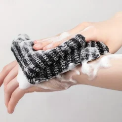 Japanese Long Strip Rubbing Bath Towel, Back Exfoliating Scrubber, Body Back Scrubber Towel For Shower, Bath Scrub Washcloth For Men & Women Exfoliation, Back Rubbing Towel, Strong Pulling Back Long Strip To Wipe Back