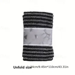 Japanese Long Strip Rubbing Bath Towel, Back Exfoliating Scrubber, Body Back Scrubber Towel For Shower, Bath Scrub Washcloth For Men & Women Exfoliation, Back Rubbing Towel, Strong Pulling Back Long Strip To Wipe Back