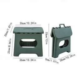 Japanese-style Portable Household Folding Stool Kids Child Plastic Stool Outdoor camping fishing stool