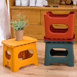 Japanese-style Portable Household Folding Stool Kids Child Plastic Stool Outdoor camping fishing stool