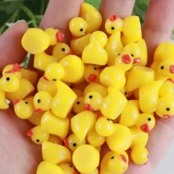 Jar of Ducks, Jar of Ducks Gift Jar, 50PCS Cute Mini Ducks, Give a Duck in a Bottle, White Elephant Gift, Funny Gift, Gag Gift, Glass Can Cup Gifts For Duck Lover