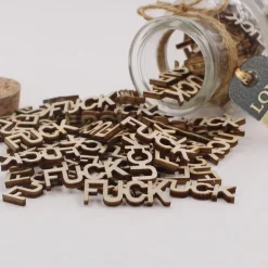 Jar of Fucks Hugs to Give,Small Jar of Fucks Gift Jar- Perfect Prank Gag Gift, Decoration Gifts