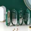 Jewelry Storage Box Earrings Earrings Earrings Necklaces Hand Jewelry Box Household Multifunctional Folding Portable Display Stand