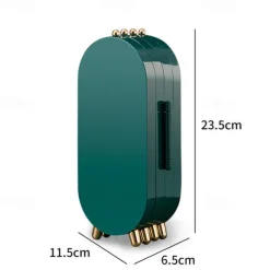 Jewelry Storage Box Earrings Earrings Earrings Necklaces Hand Jewelry Box Household Multifunctional Folding Portable Display Stand