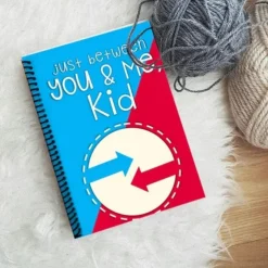 Just Between You & Me, Kid,A Back & Forth Journal Between Grown-Up & Kid,Heartfelt Parent-Child Interactive Journal with Prompts for Meaningful Conversations, Shared Memories & Creative Expression