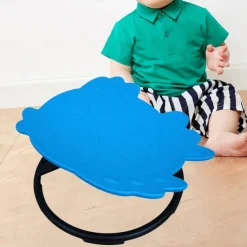 Kids Swivel Rotating Stool - Portable Anti-Slip Sensory Chair for Balance Improvement