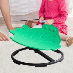 Kids Swivel Rotating Stool - Portable Anti-Slip Sensory Chair for Balance Improvement