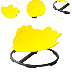 Kids Swivel Rotating Stool - Portable Anti-Slip Sensory Chair for Balance Improvement