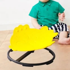 Kids Swivel Rotating Stool - Portable Anti-Slip Sensory Chair for Balance Improvement